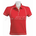 Porsche red women’s polo shirt