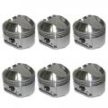 Jeu de 6 pistons segmentés 911 3,0L RSR compression 11,6:1